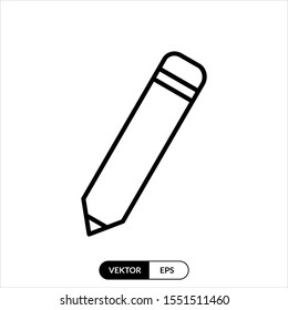 vector based pencil icon design
