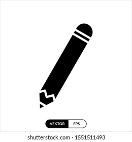 vector based pencil icon design