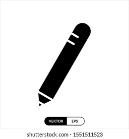 vector based pencil icon design