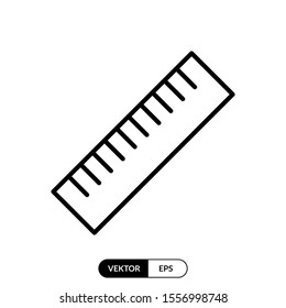 Vector based ruler icon design