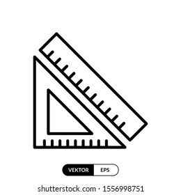 Vector based ruler icon design