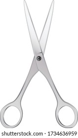 A vector based scissor image.