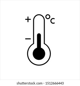 Vector based termometer icon design