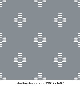 Vector basic seamless pattern. Minimalists background with doodle elements.