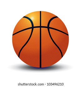 Vector Basketball Ball.