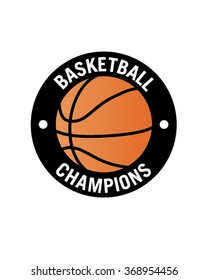 Vector Basketball Championship Icon