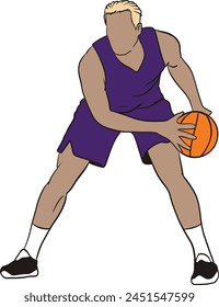 vector basketball dunk slam passing dribble draw silhouette male sport splash illustration background abstract active athlete motion player jump  ball shot professional isolated basket sketch