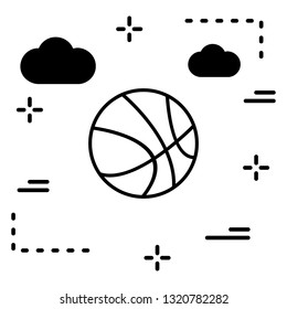 Vector Basketball Icon