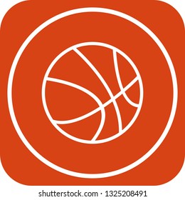 Vector Basketball Icon