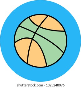  Vector Basketball Icon