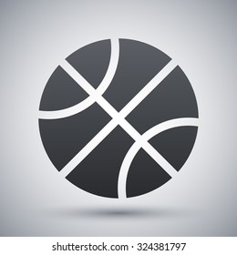 Vector basketball icon