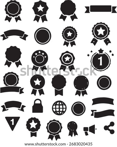 Vector Batches and Badges Collection for Labels, Emblems, and Branding