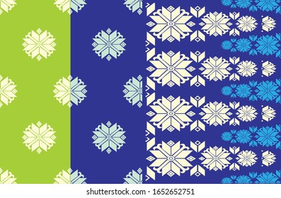 Vector Batik, modelo indonesio de canasta con flores