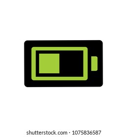 vector Battery charging - power Battery illustration, electricity symbol - energy sign