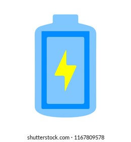 vector Battery charging - power Battery illustration, electricity symbol - energy sign