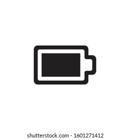 Vector Battery Icon for Graphic Design