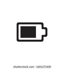 Vector Battery Icon for Graphic Design