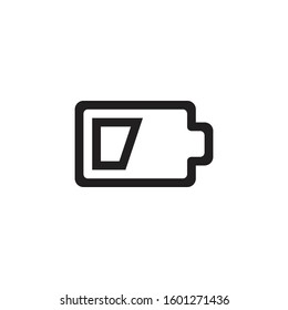 Vector Battery Icon for Graphic Design