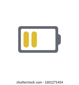 Vector Battery Icon for Graphic Design