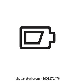 Vector Battery Icon for Graphic Design