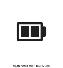 Vector Battery Icon for Graphic Design