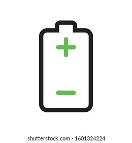 Vector Battery Icon for Mobile Phone