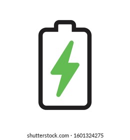 Vector Battery Icon for Mobile Phone
