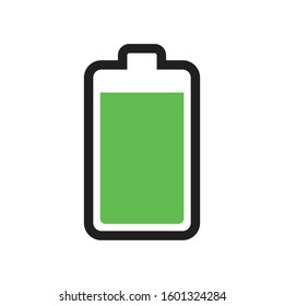 Vector Battery Icon for Mobile Phone