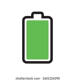 Vector Battery Icon for Mobile Phone