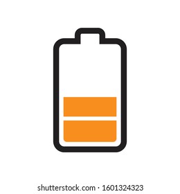 Vector Battery Icon for Mobile Phone