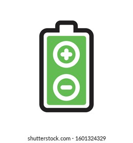 Vector Battery Icon for Mobile Phone