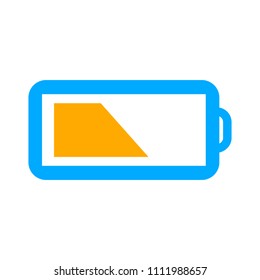 vector Battery low charging - power Battery illustration, electricity symbol - energy sign