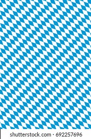 Vector Bavarian Pattern. Vertical Oktoberfest Background. Vector EPS10