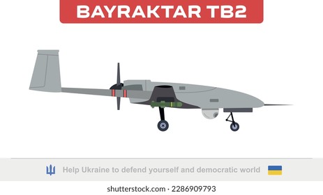 Vector Bayraktar TB2, Turkish UAV, Drone Warfare, Russo-Ukrainian War, Military Drones, Baykar, Armed Drone, Modern Warfare svg