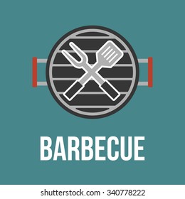 Vector bbq icon