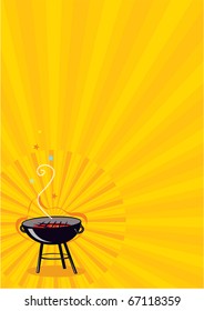 Vector BBQ Poster or Flayer