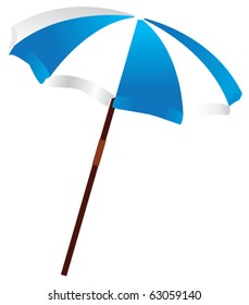 vector beach umbrella