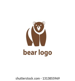 Vector Bear Logo Stock Vector (Royalty Free) 1313855969 | Shutterstock