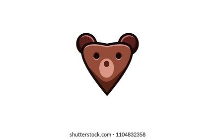vector of bear love