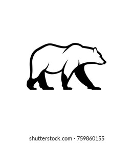 vector bear silhouette