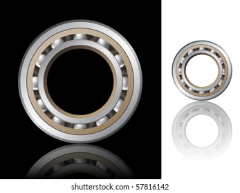 vector bearings illustration