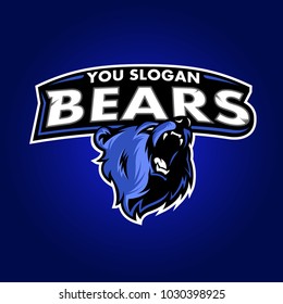 vector of bears sport logo