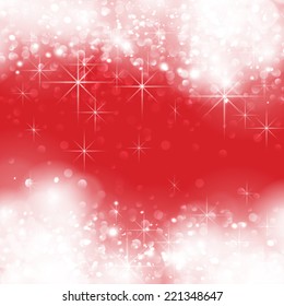 Vector beautiful abstract background of holiday lights.