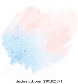 Vector hermoso fondo de acuarela abstracto