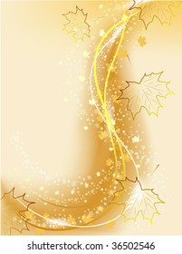 vector of beautiful autumn background