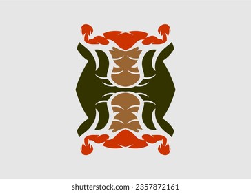 vector beautiful butterfly motif art