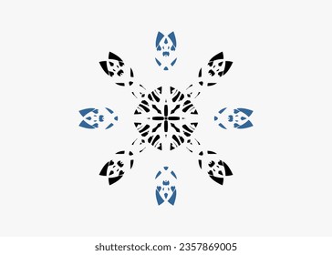 vector beautiful colorful floral motifs for decoration