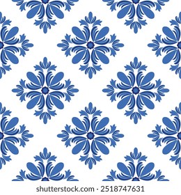 Vector beautiful damask pattern. Royal pattern with floral ornament. Seamless wallpaper with a damask pattern. Vector illustration. Vector damask pattern,damask ornament for wallpapers, textile, wrapp