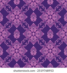 Vector beautiful damask pattern. Royal pattern with floral ornament. Seamless wallpaper with a damask pattern. Vector illustration. Vector damask pattern,damask ornament for wallpapers, textile, wrapp