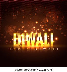 Vector beautiful diwali background